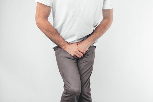 groin pain due to prostatitis