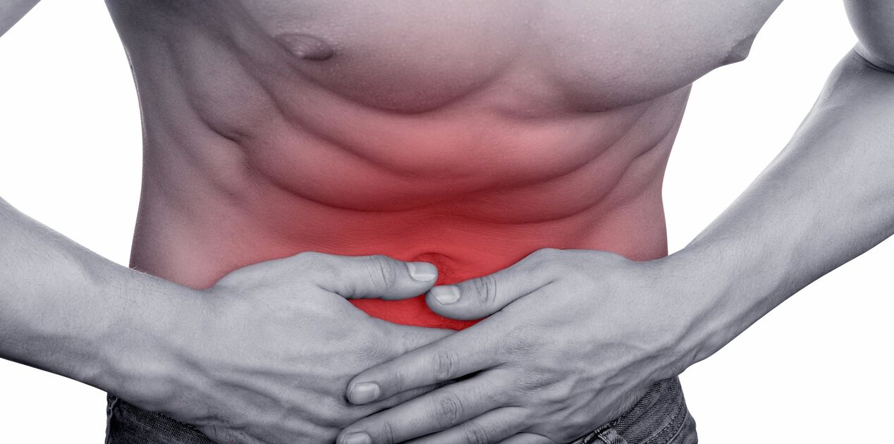 pain due to prostatitis in men